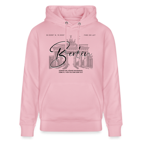 BERLIN-Unisex Bio-Hoodie - Hellrosa