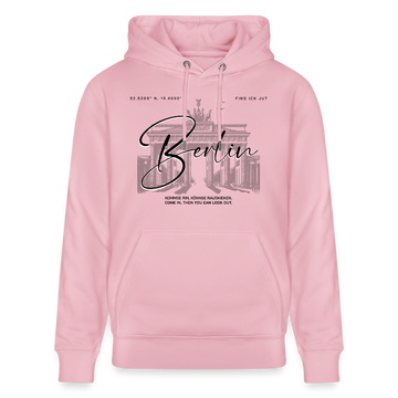 BERLIN-Unisex Bio-Hoodie - Hellrosa