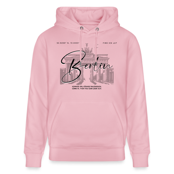 BERLIN-Unisex Bio-Hoodie - Hellrosa