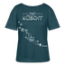Weihnachten in Berlin 25- JIBT NÜSCHT- Rundhals Frauen Bio-T-Shirt - Dunkles Petrol