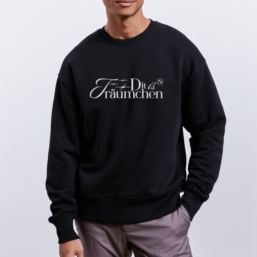 TRÄUMCHEN-Unisex Oversize Bio Pullover - Schwarz