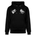 WATN? NÜSCHT!-Unisex Bio-Hoodie - Schwarz