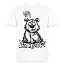 DU SCHNALLST JAR NÜSCHT-Männer Premium BIO T-Shirt - Weiß