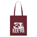 KIEK MA - Bio-Stoffbeutel - Burgunderrot