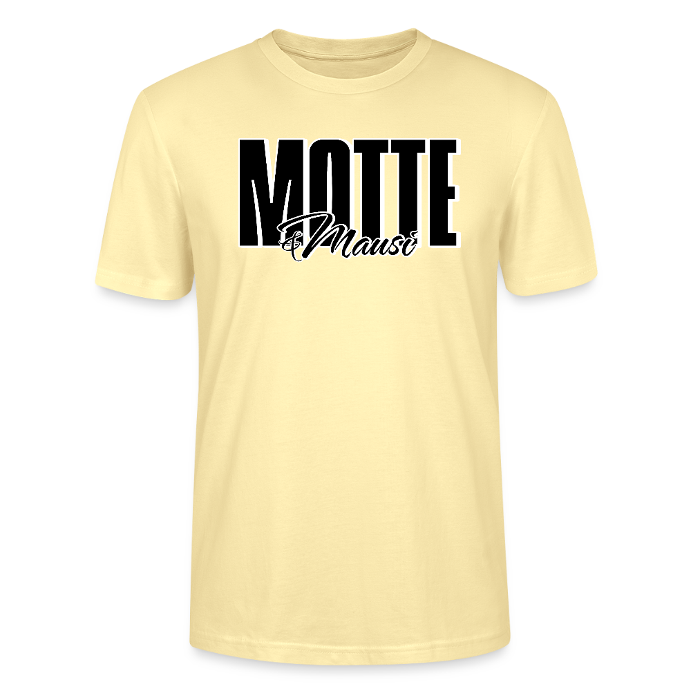MOTTE UND MAUSI-Unisex T-Shirt Bio - Creme