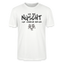 NÜSCHT FÜR SCHWACHE NERVEN-Unisex T-Shirt mit Berliner Schnauze - Weiß