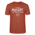 NÜSCHT FÜR SCHWACHE NERVEN-Unisex T-Shirt mit Berliner Schnauze - Terrakotta