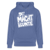 DIT MACHT URST LUNTE-Unisex Bio-Hoodie mit Berliner Dialekt - Blau