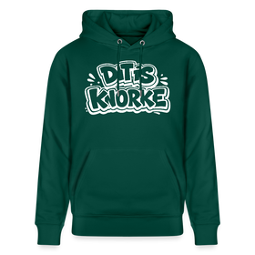 DIT IS KNORKE-Unisex Bio-Hoodie mit Berliner Spruch - Forest
