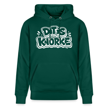 DIT IS KNORKE-Unisex Bio-Hoodie mit Berliner Spruch - Forest