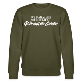Wir sind die Geilsten-Unisex Bio-Sweatshirt II - Khaki