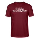 Wir sind die geilsten-Unisex T-Shirt Bio II - Burgunderrot