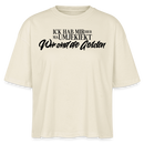 WIR SIND DIE GEILSTEN-Frauen Boxy Bio-T-Shirt - Weißgrau