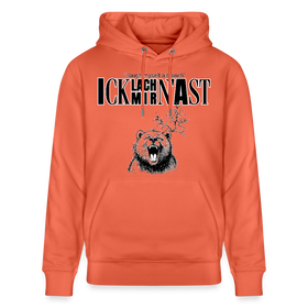 ICK LACH MIR N AST-Unisex Bio-Hoodie - Hellrot