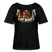 JIBT NÜSCHT-Anti-Geschenke-Rundhals Frauen Bio-T-Shirt - Schwarz