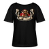 JIBT NÜSCHT-Anti-Geschenke-Rundhals Frauen Bio-T-Shirt - Schwarz