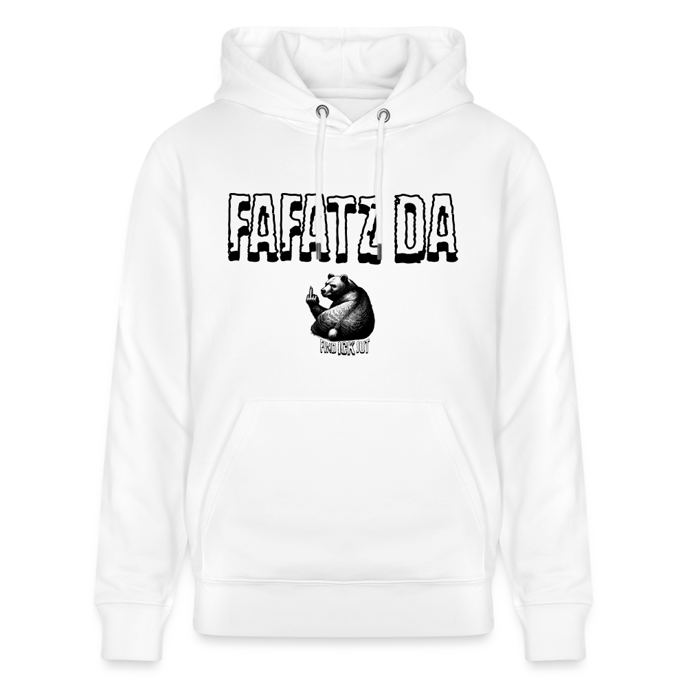 FAFATZ DA-Unisex Bio-Hoodie - Weiß