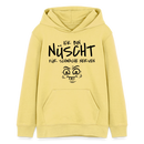 Hauptstadtjöre-NÜSCHT FÜR SCHWACHE NERVEN-Teenager Organic Hoodie - Gelb Viva 