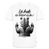 ICK HAB DIE FAXEN DICKE-Männer Premium BIO T-Shirt - Weiß