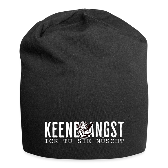 KEENE ANGST ICK TU SIE NÜSCHT - Jersey-Beanie - Schwarz