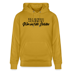 WIR SIND DIE GEILSTEN-Unisex Bio-Hoodie - Ocker