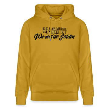WIR SIND DIE GEILSTEN-Unisex Bio-Hoodie - Ocker