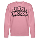 DIT IS KNORKE-Unisex Bio-Sweatshirt mit echt Berliner Schnauze - Lila Traum