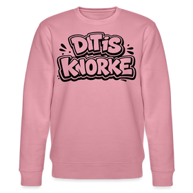 DIT IS KNORKE-Unisex Bio-Sweatshirt mit echt Berliner Schnauze - Lila Traum