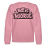 DIT IS KNORKE-Unisex Bio-Sweatshirt mit echt Berliner Schnauze - Lila Traum