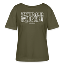 Berliner Spruch-ICK WUNDER MIR-Rundhals Frauen Bio-T-Shirt - Khaki