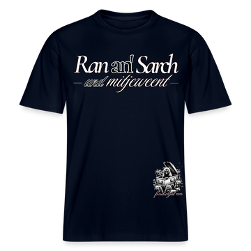 Ran an Sarch-Relaxed Fit Unisex Bio-T-Shirt Sparker III - Navy