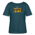 DIT FETZT URST-Rundhals Frauen Bio-T-Shirt - Dunkles Petrol