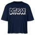 Berlin Shirt-DIT IS SO!-Frauen Boxy Bio-T-Shirt mit Berliner Schnauze - Navy