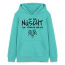 Hauptstadtjöre-NÜSCHT FÜR SCHWACHE NERVEN-Teenager Organic Hoodie - Poolblau