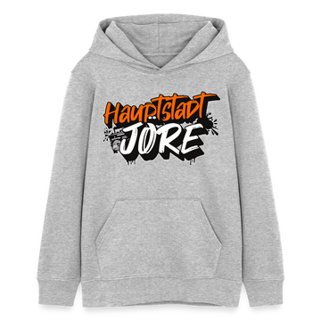 HAUPTSTADTJÖRE-Teenager Bio-Hoodie - Grau meliert