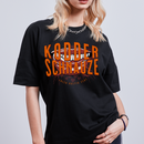KODDERSCHNAUZE - Unisex Oversize Bio-T-Shirt - Schwarz