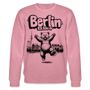 Berlin Souvenir-Unisex Bio-Sweatshirt-BERLIN ICK LIEBE DIR - Lila Traum