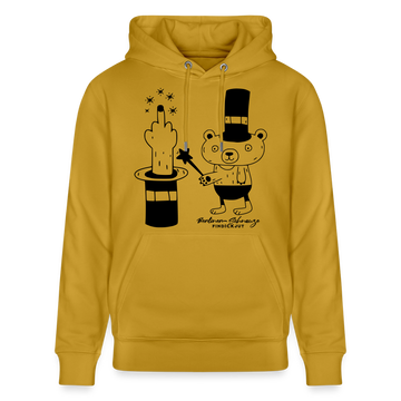 Berlin Unisex Bio-Hoodie-OHNE WORTE - Ocker
