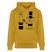 Berlin Unisex Bio-Hoodie-OHNE WORTE - Ocker