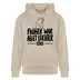 Berliner Spruch-FRÜHER WAR ALLET LEICHTERUnisex Bio-Hoodie - Beige