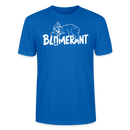 BLÜMERANT - Unisex T-Shirt mit Berliner Schnauze - Pfauenblau