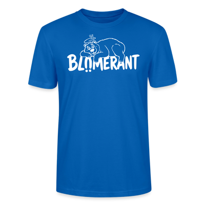BLÜMERANT - Unisex T-Shirt mit Berliner Schnauze - Pfauenblau