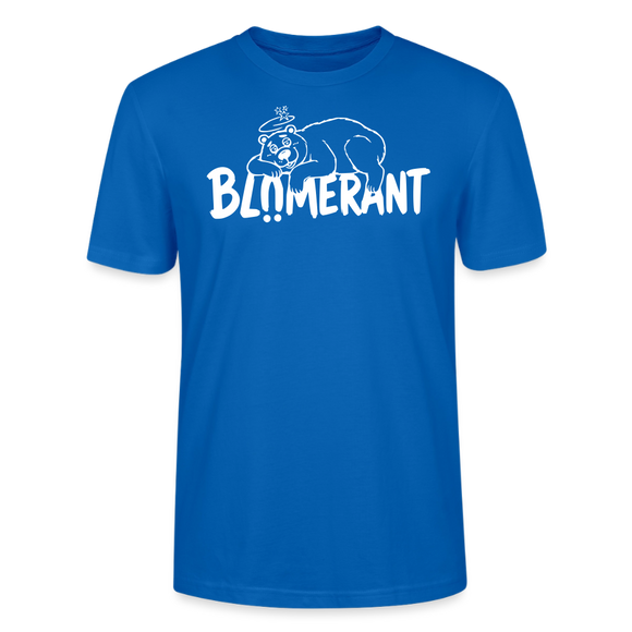 BLÜMERANT - Unisex T-Shirt mit Berliner Schnauze - Pfauenblau