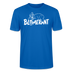 BLÜMERANT - Unisex T-Shirt mit Berliner Schnauze - Pfauenblau