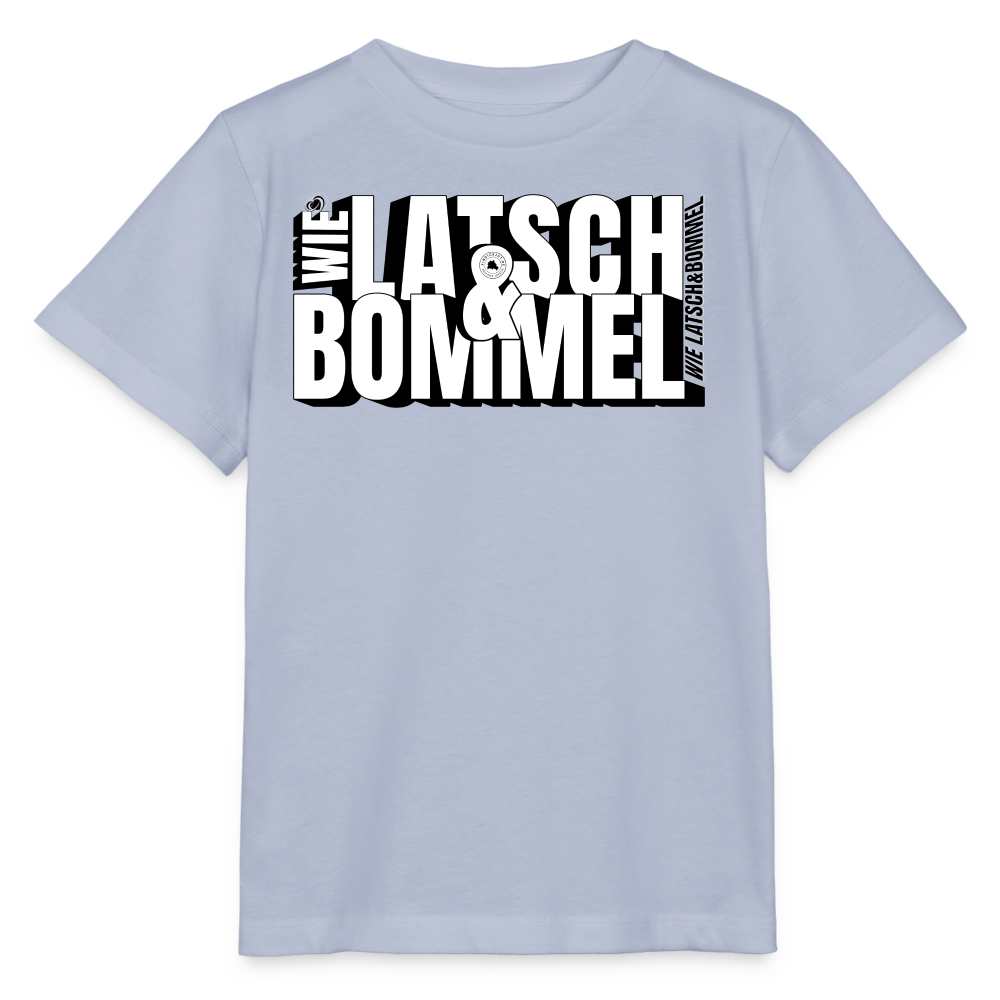 WIE LATSCH UND BOMMEL - Kinder BIO T-Shirt - Lavendel-Violett