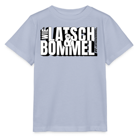 WIE LATSCH UND BOMMEL - Kinder BIO T-Shirt - Lavendel-Violett