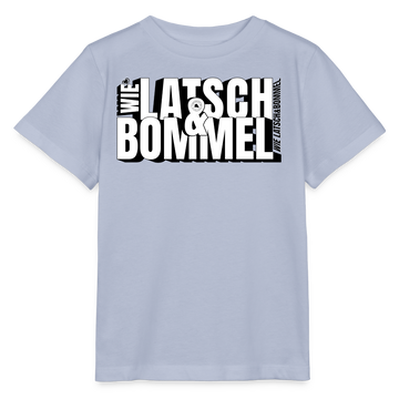 WIE LATSCH UND BOMMEL - Kinder BIO T-Shirt - Lavendel-Violett