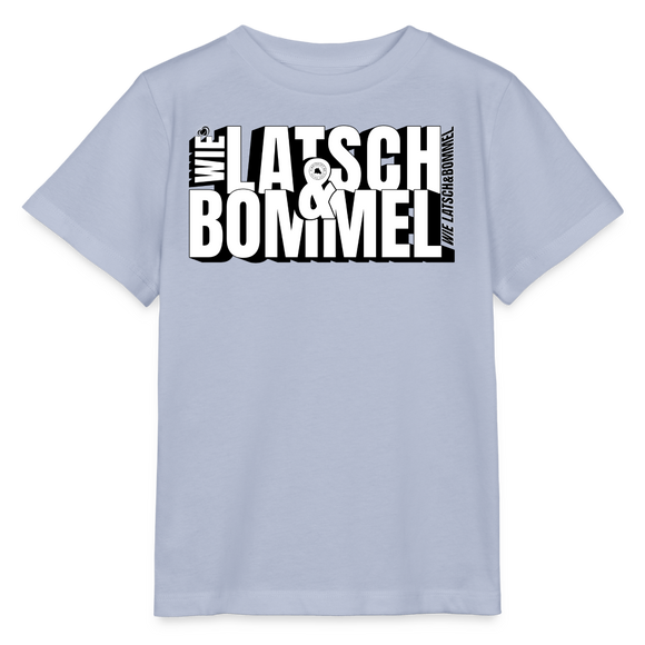 WIE LATSCH UND BOMMEL - Kinder BIO T-Shirt - Lavendel-Violett