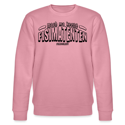 Berliner Spruch-FISIMATENTEN-Unisex Bio-Sweatshirt - Lila Traum