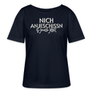 Berliner Effizienz-DIT LOB-Rundhals Frauen Bio-T-Shirt - Navy